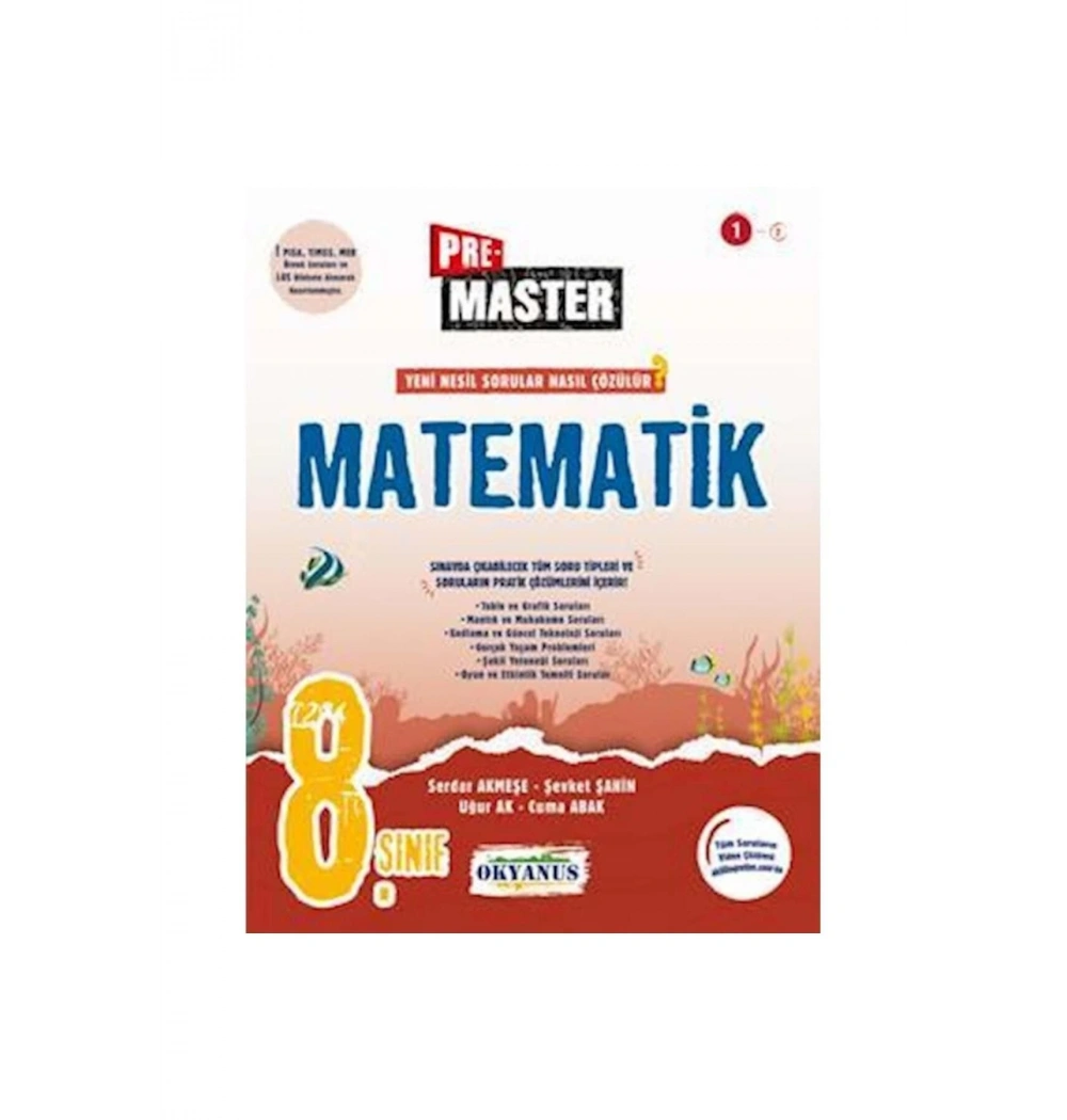 Okyanus 8.Sınıf Matematik Pre Master Soru Bankası