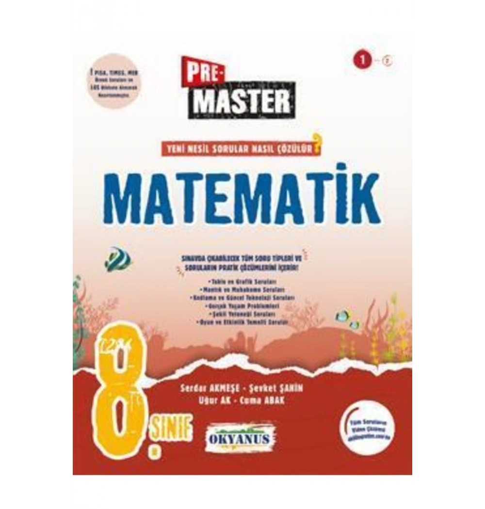 Okyanus 8.Sınıf Matematik Pre Master Soru Bankası