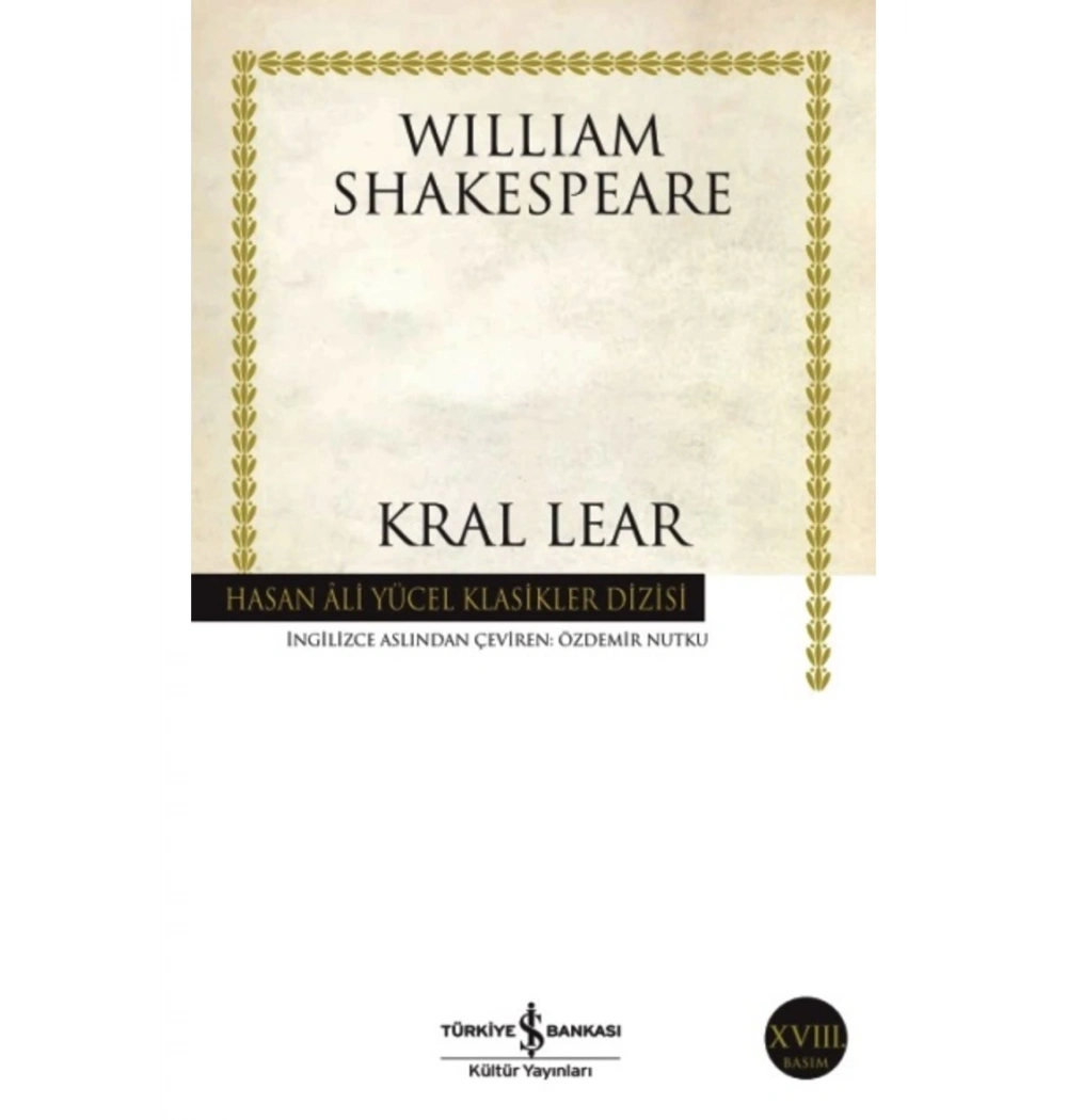 Kral Lear    W. Shakespeare   İş Bankası
