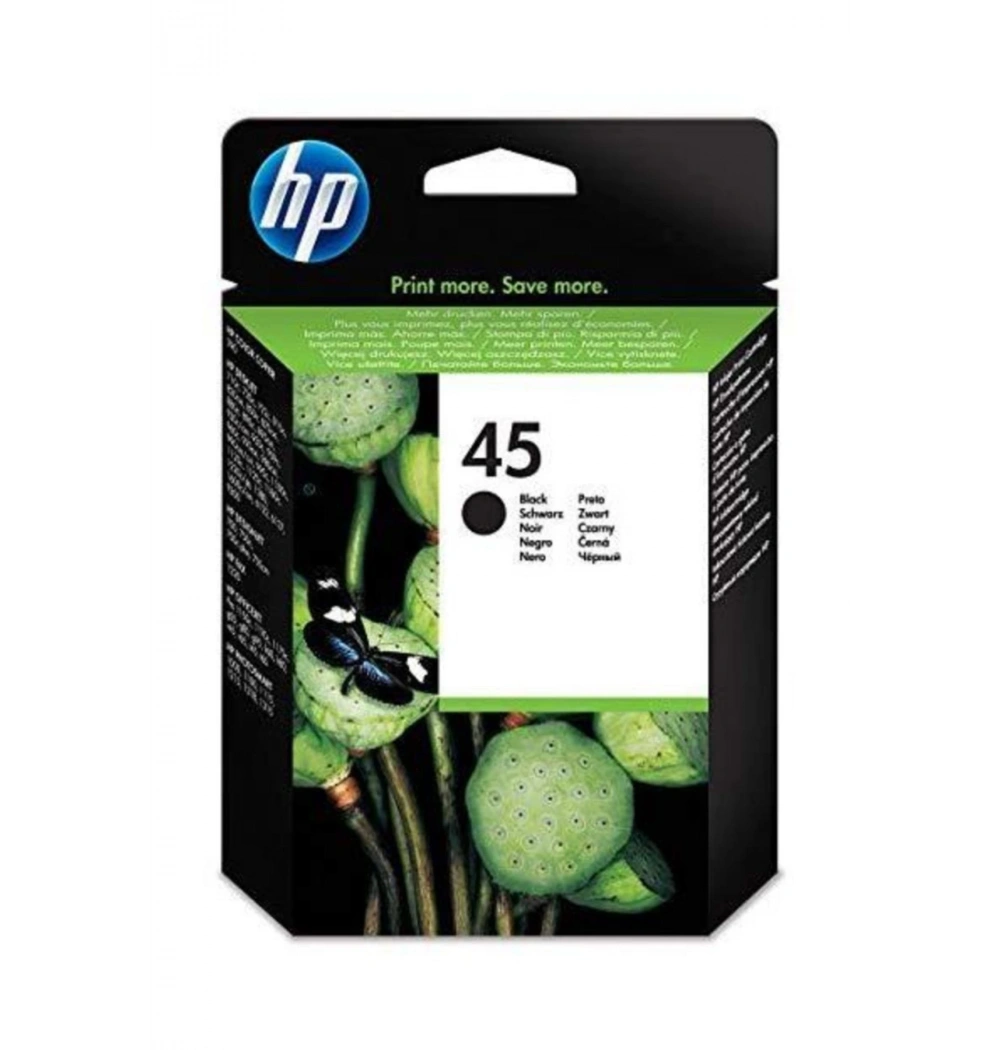 Hp 51645Ae Mürekkep Kartuş 930 Sayfa Siyah No:45