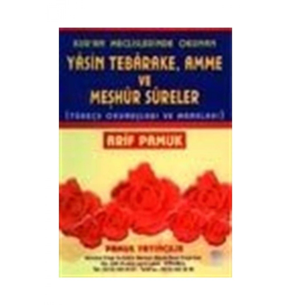 Pamuk 038 Yasin Tebareke Amme Renkli