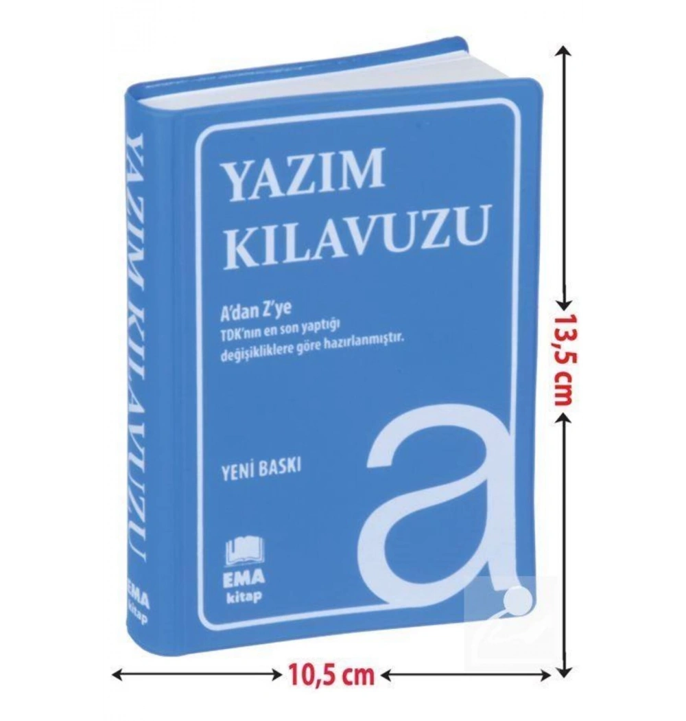 Yazım Kılavuzu Cep Boy Plastik Kapak      M024     Ema