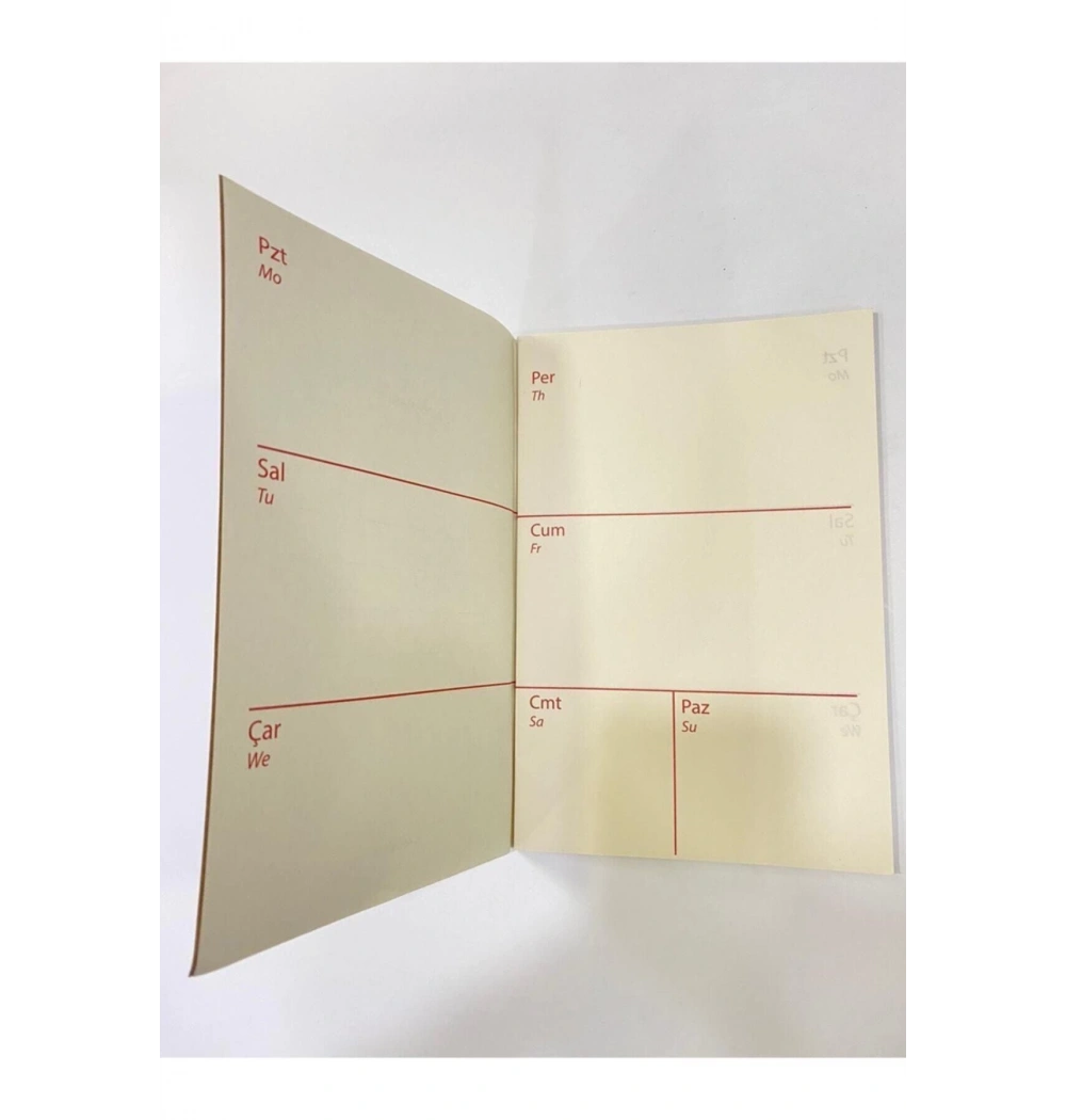 Doru Folıx 15.5*23 Tarihsiz Ajanda 70 Gr Ivory Kağıt Flx-821268