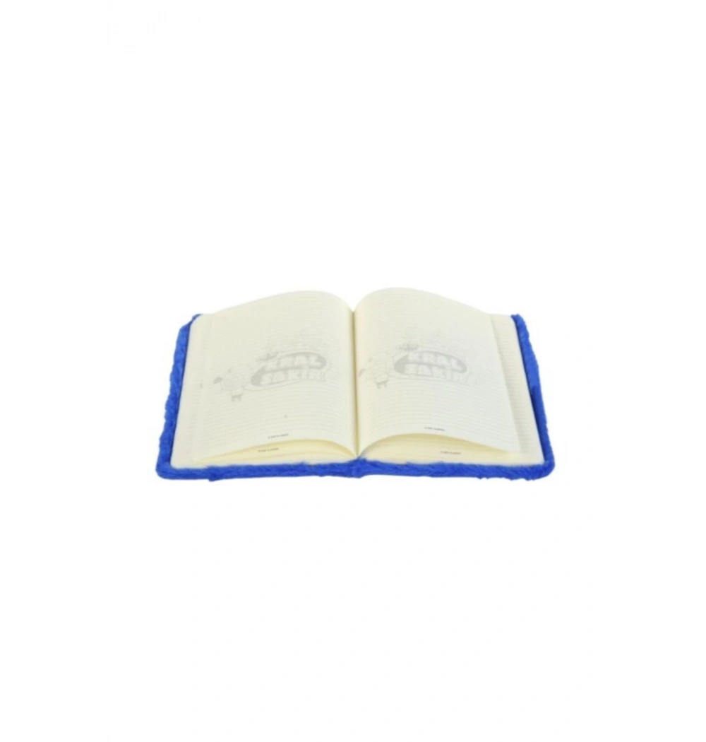 Kral Şakir Ks-7435 Peluş Hatıra Defteri Mavi