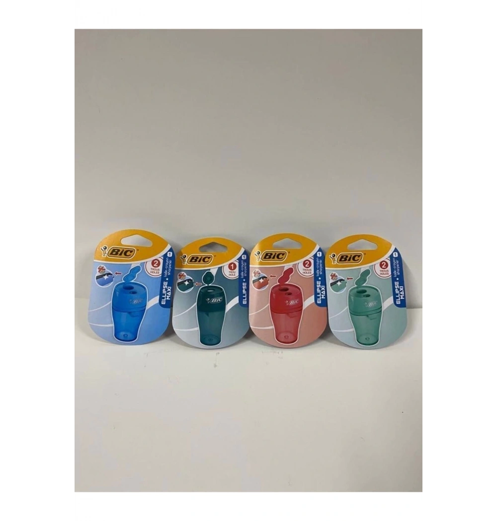 Bic Sharpener Çiftli Kapaklı Kalemtraş 9505181