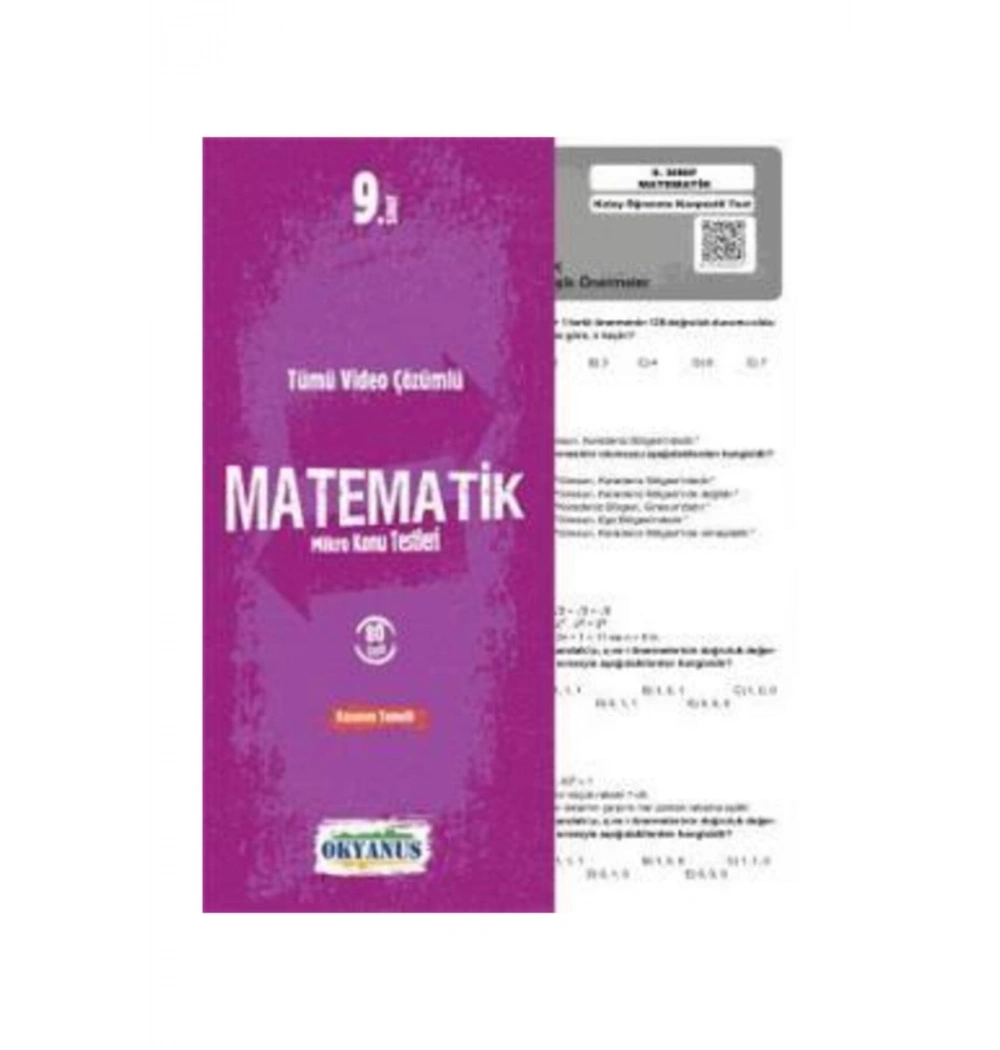 Okyanus 9.Sınıf Matematik Yaprak Test