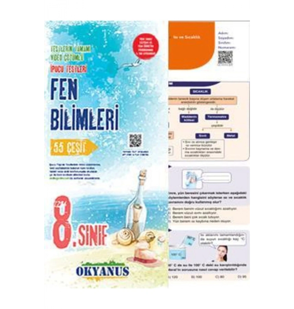 8.Sınıf Fen Bilimleri Yaprak Test   Okyanus