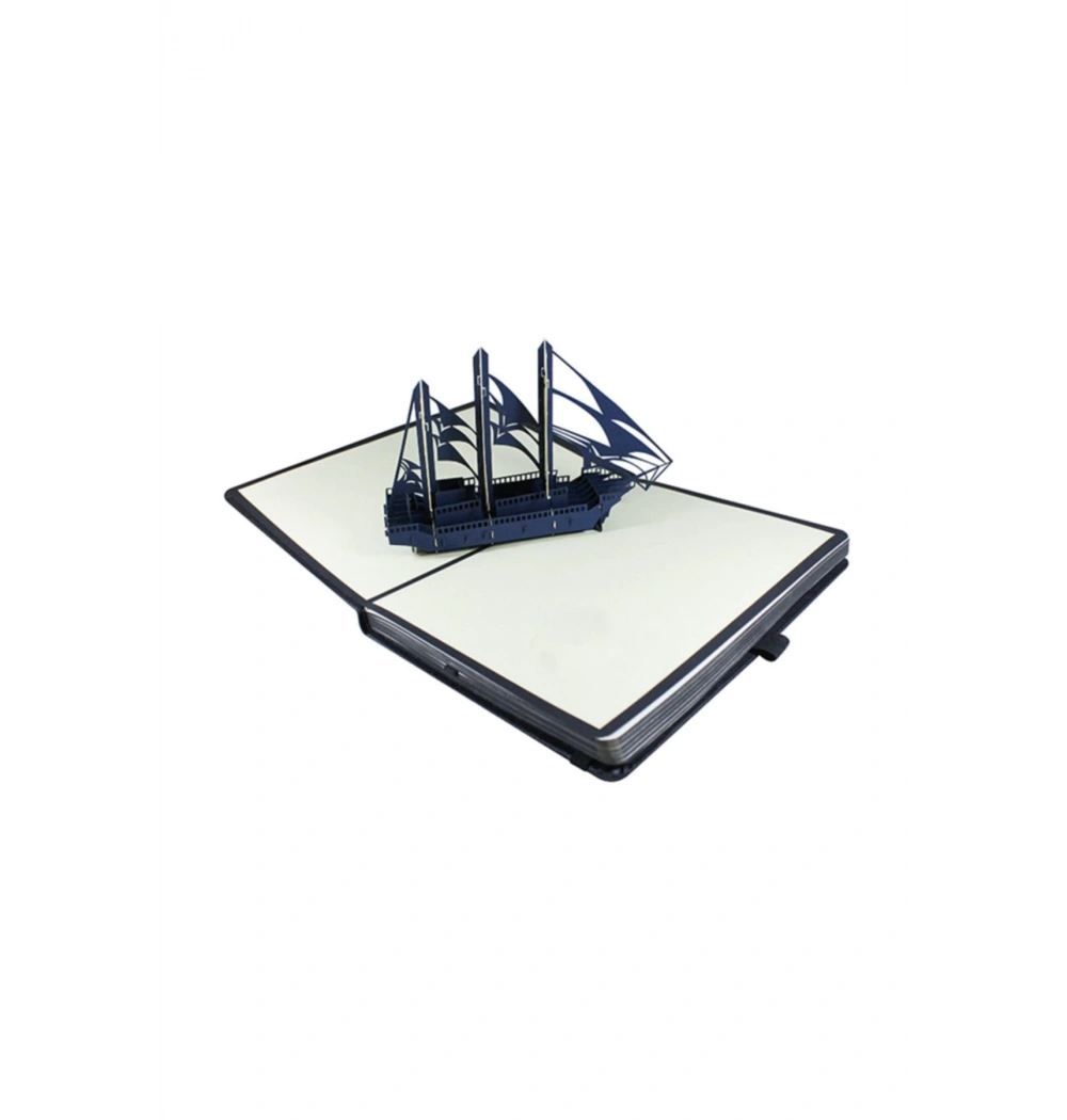 Esseniro 3D Popup Defter-Shıp