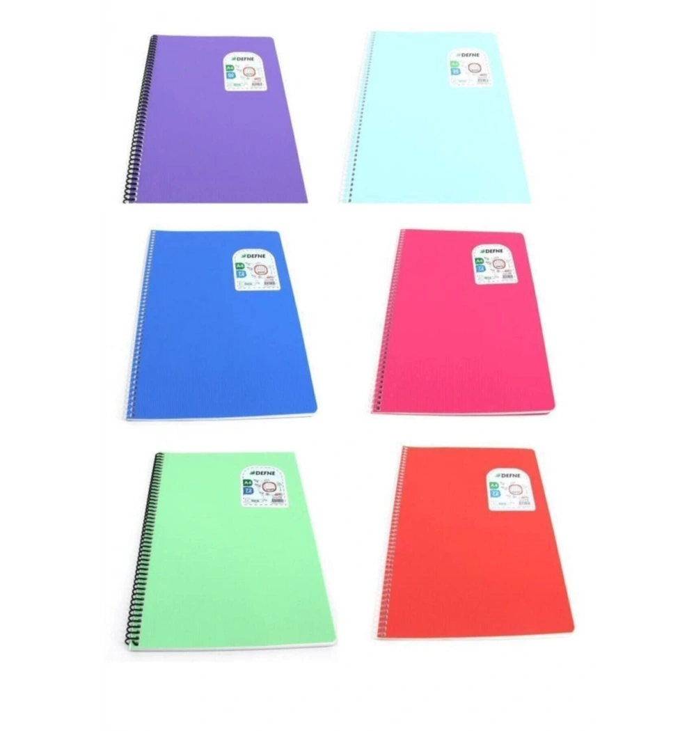 Defne Nova Pp Kapak A4 96 Yaprak Çizgili Dfn-2848
