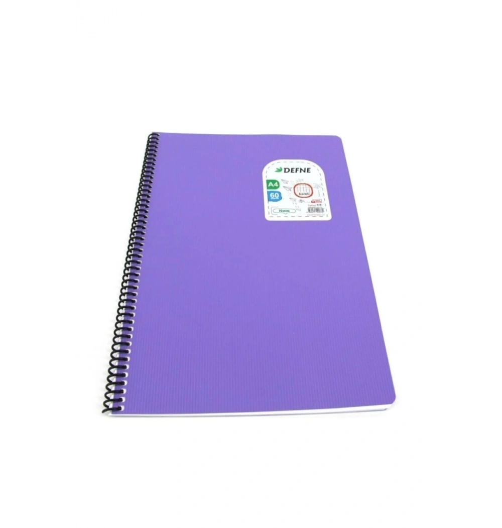 Defne Nova Pp Kapak A4 96 Yaprak Çizgili Dfn-2848