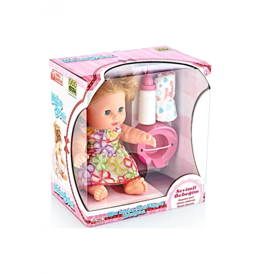Melis Altını Islatan Masal Okuyan Bebek Erp0238