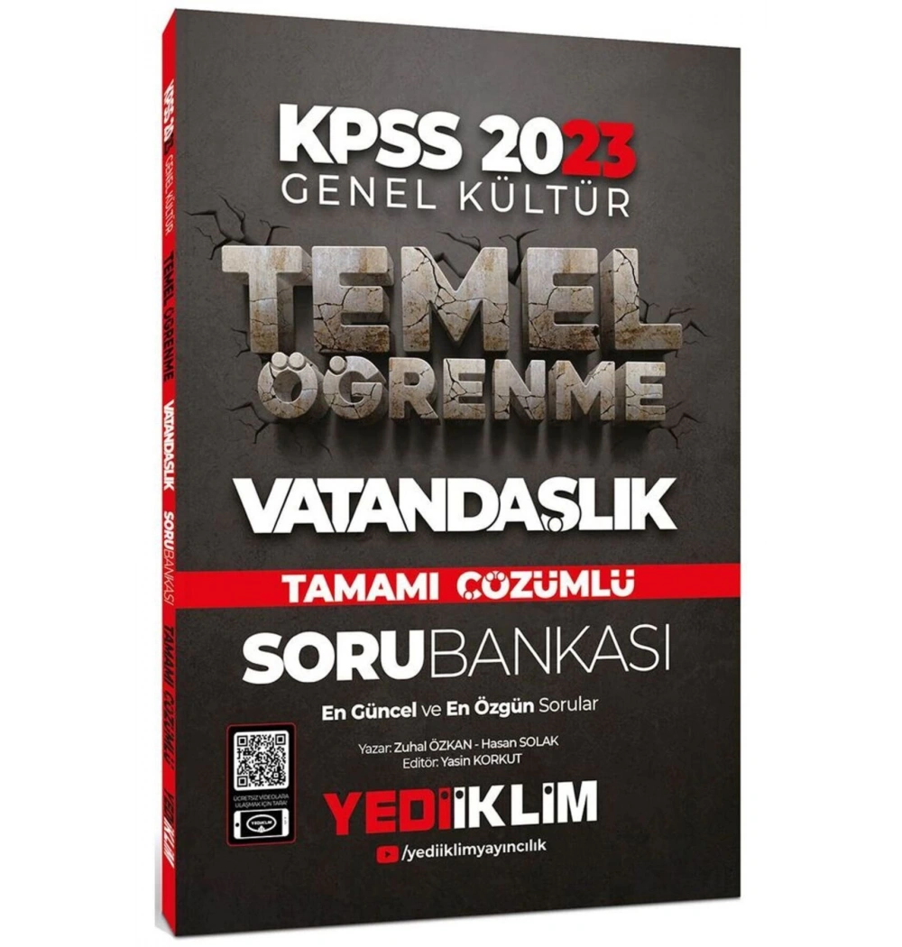 Kpss 2023 Gk Vatandaşlık Çözümlü Soru Bankası  Yediiklim