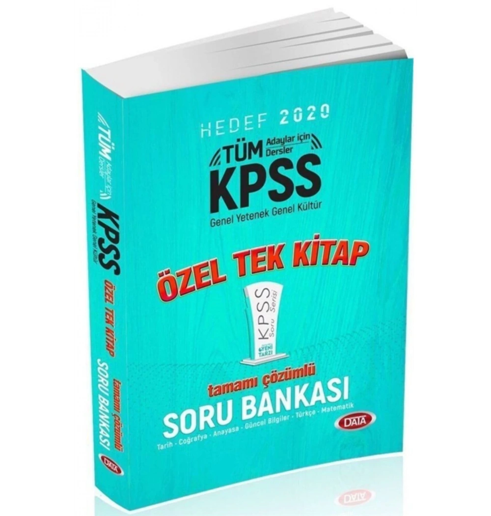 Data Kpss Gy Gk Tüm Adaylar Çözümlü Soru Bankası 2020