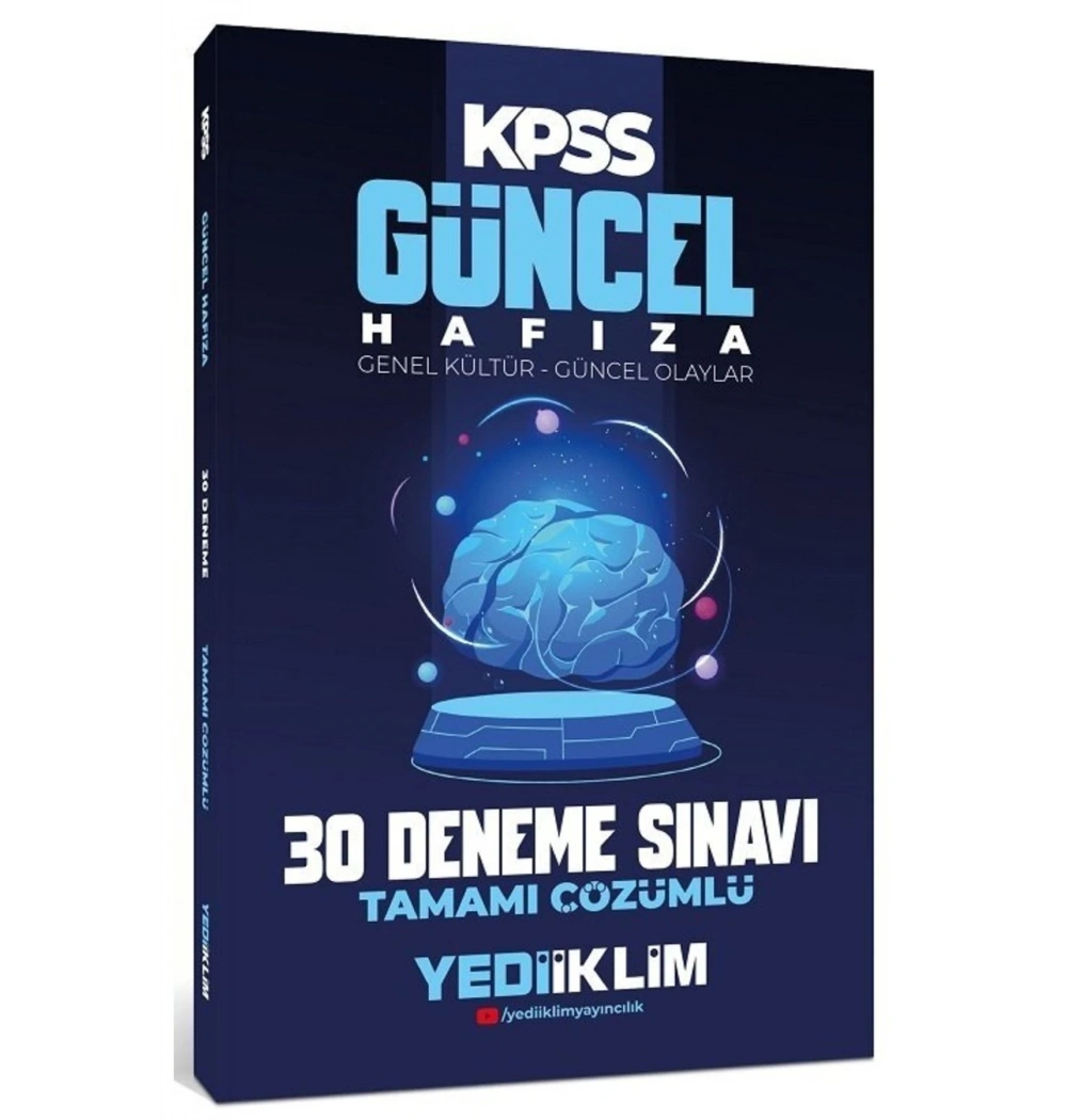 Kpss 2022 Gy Gk Güncel Hafıza 30 Çözümlü Deneme  Yediiklim