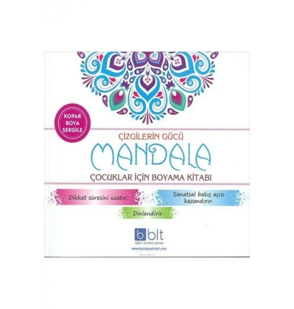 Mandala Çizgilerin Gücü Boyama Kitabı Bulut Yayın