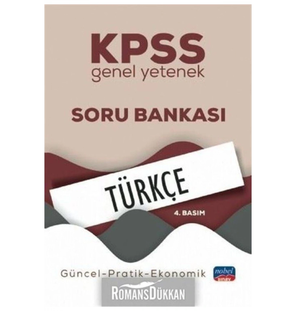 Nobel Kpss Gy Türkçe Soru Bankası