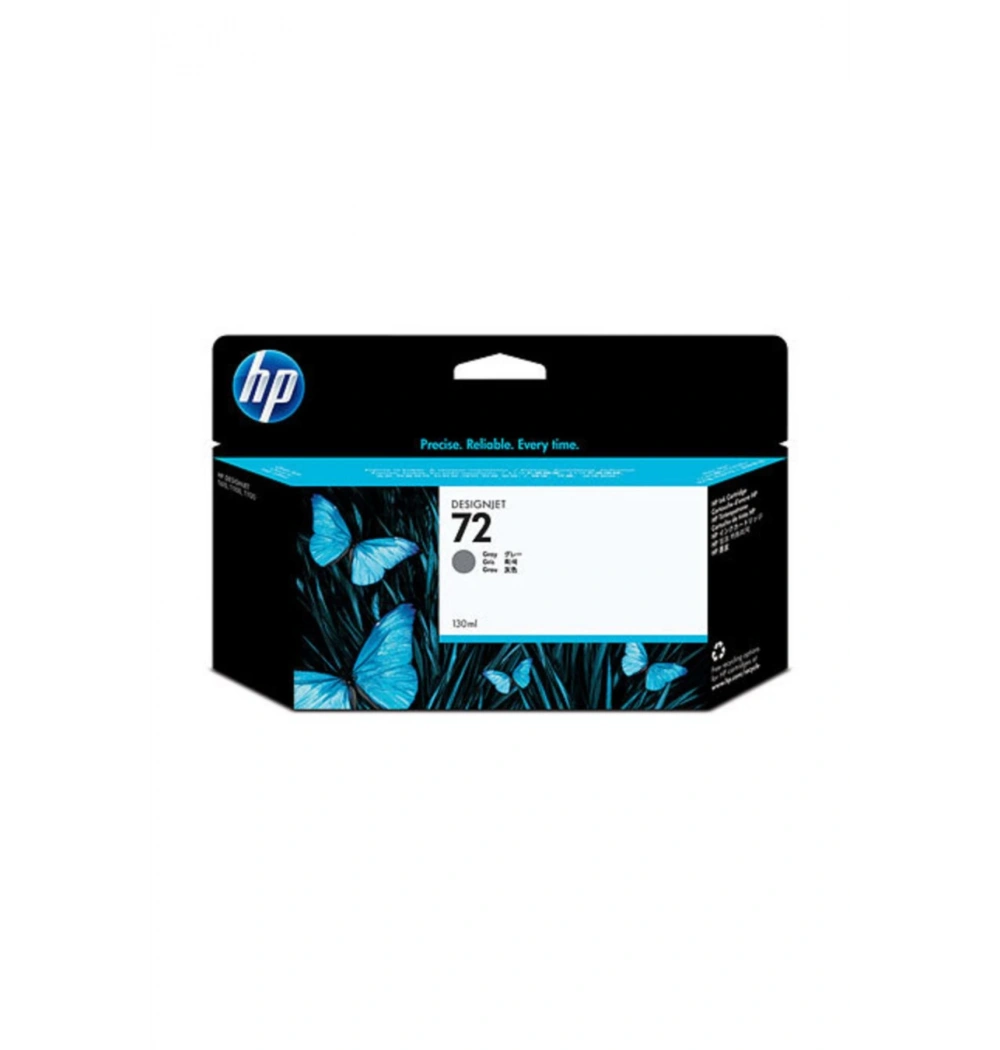 Hp C9374A Mürekkep Kartuş Gri No:72 130 Ml