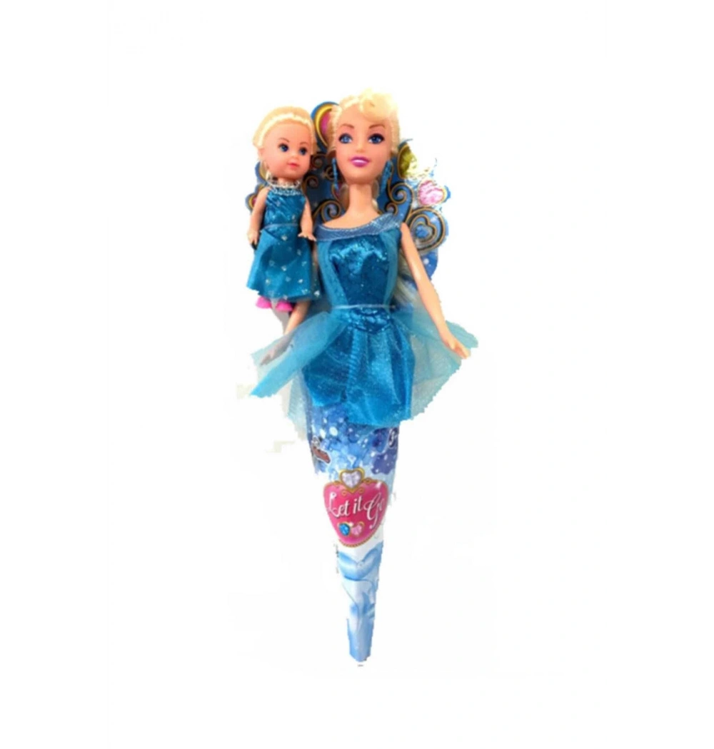 Külahlı Gelin Anne Ve Kızı  Bebek