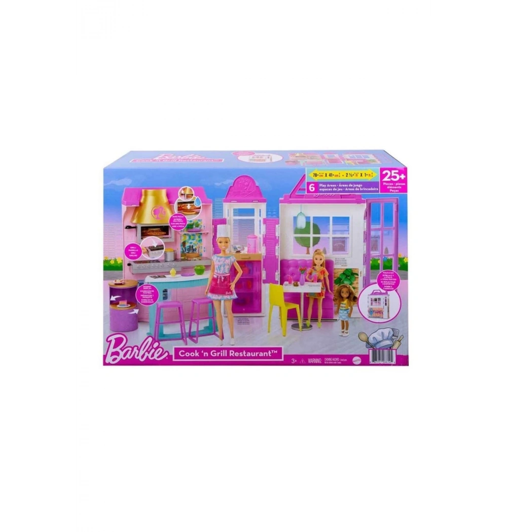 Barbie Muhteşem Restaurantı Oyun Seti