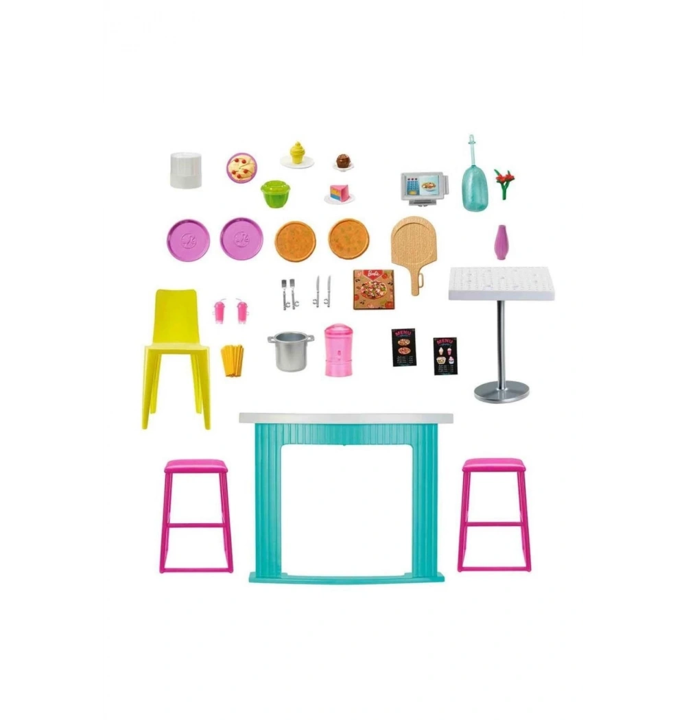 Barbie Muhteşem Restaurantı Oyun Seti