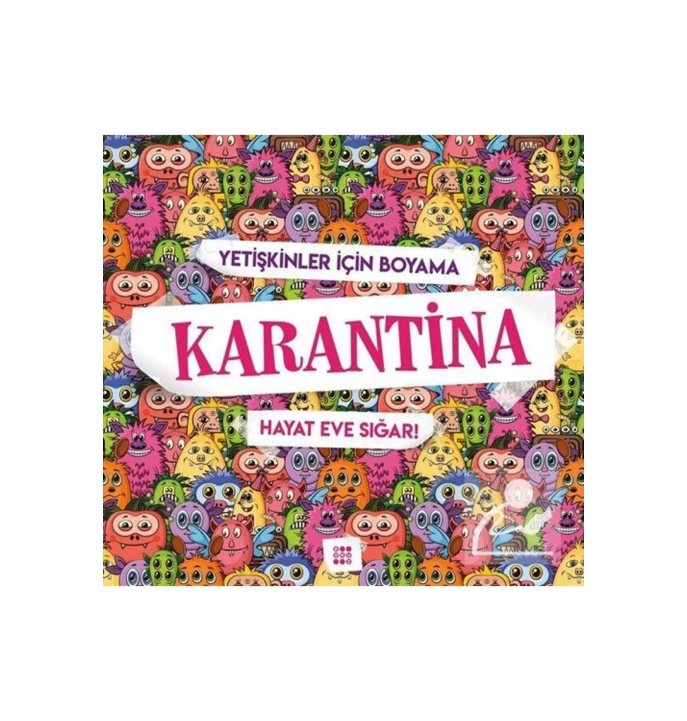 Yetişkinler İçin Boyama Karantina Dokuz Yayın