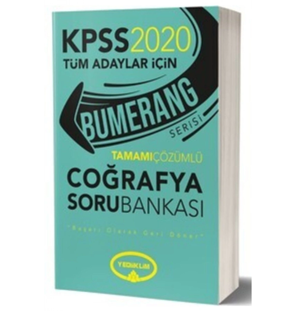 Kpss 2020 Tüm Adaylar Coğrafya Soru Bankası Yediiklim