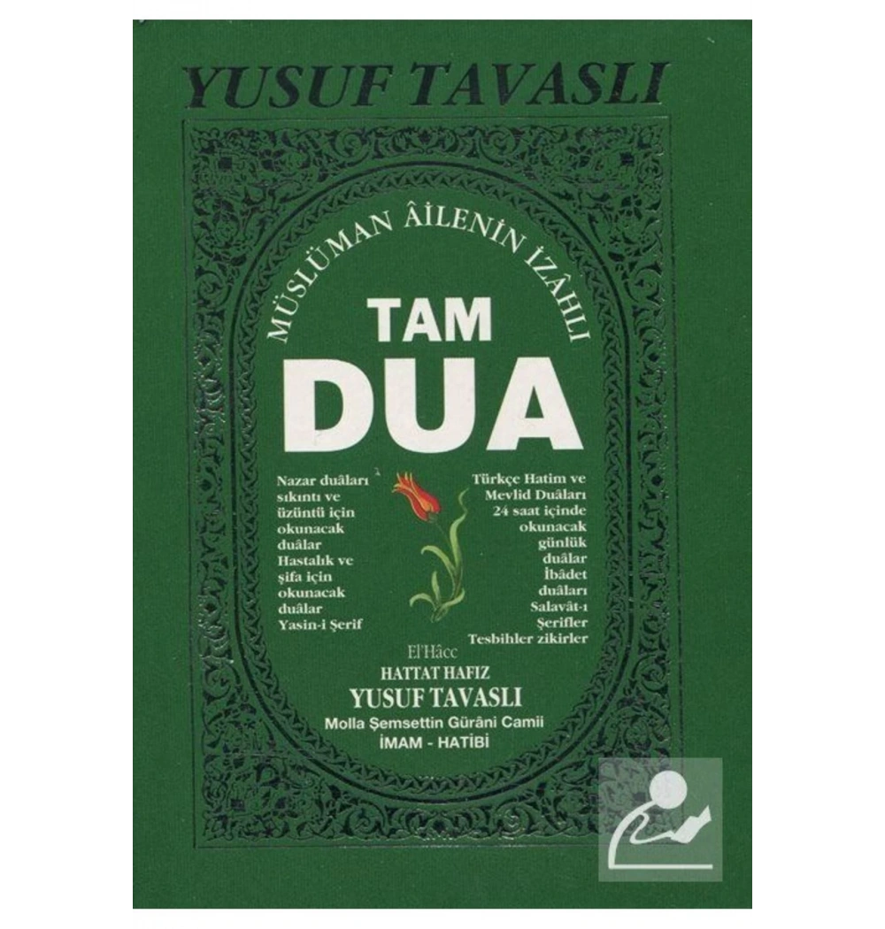 Tam Duâ Kitabı Cep Boy  Tavaslı