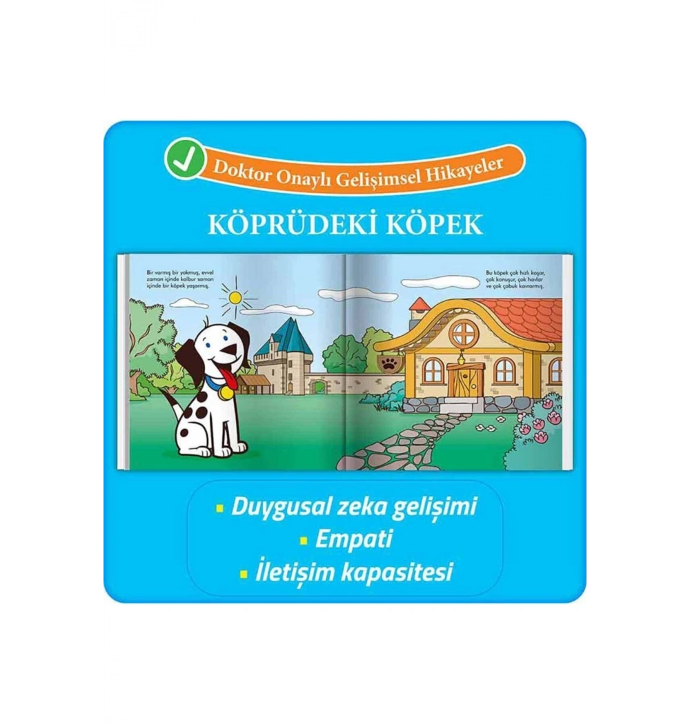 Köprüdeki Köpek Doktor Onaylı Gelişimsel Hikayeler 4 Adeda