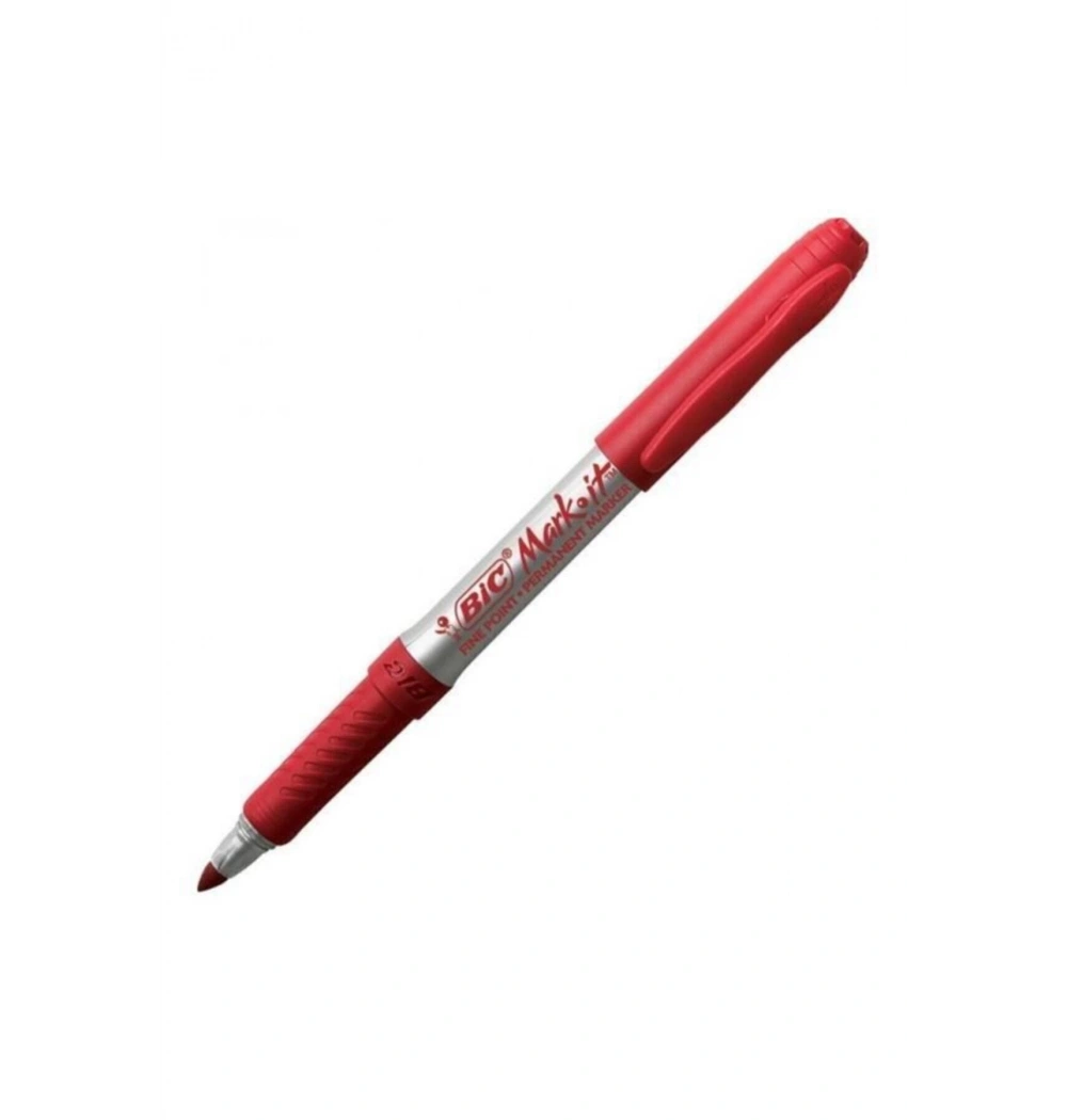 Bic Fıne Poınt Permanent Marker Kırmızı