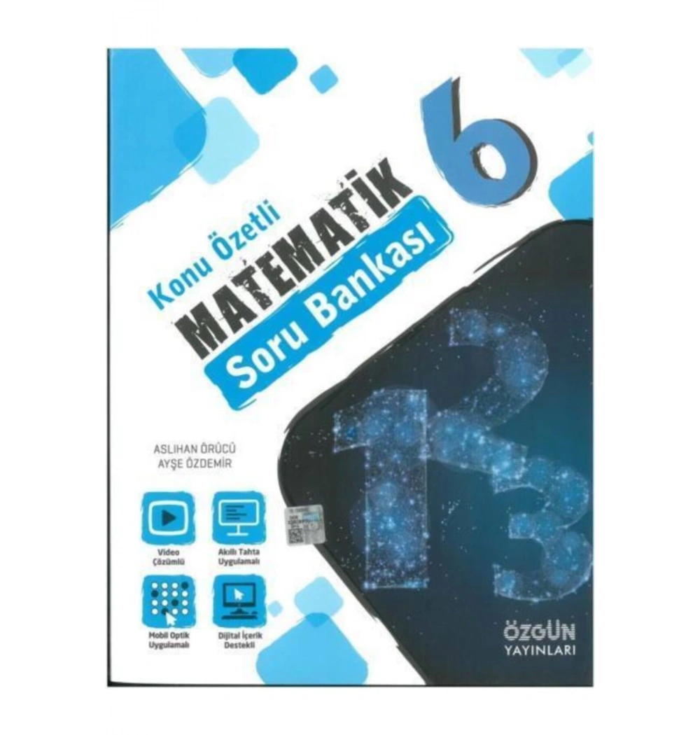 Özgün 6.Sınıf Matematik Konu Özetli Soru Bankası