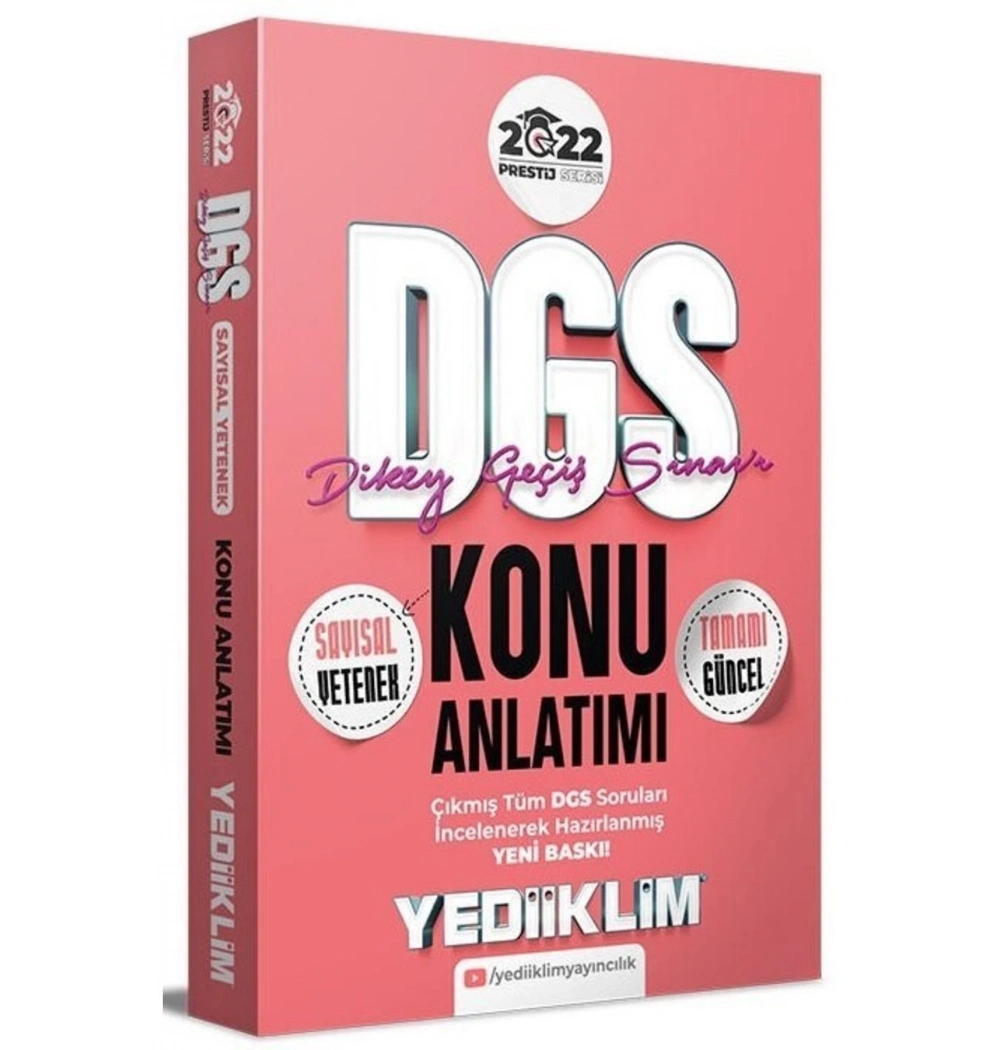 Dgd2022 Sayısal Konu Anlatımı  Yediiklim