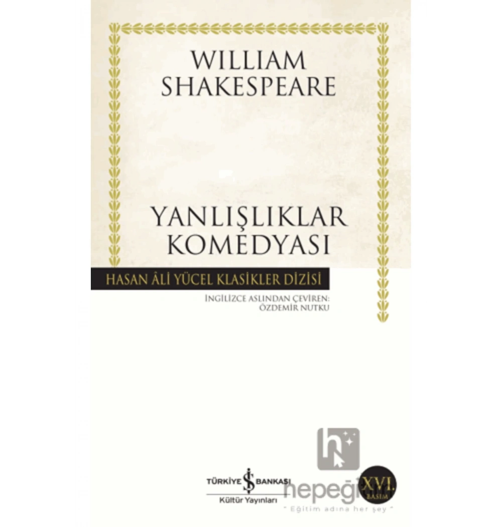 Yanlışlıklar Komedyası Wıllıam Shekespeare İş Bankası