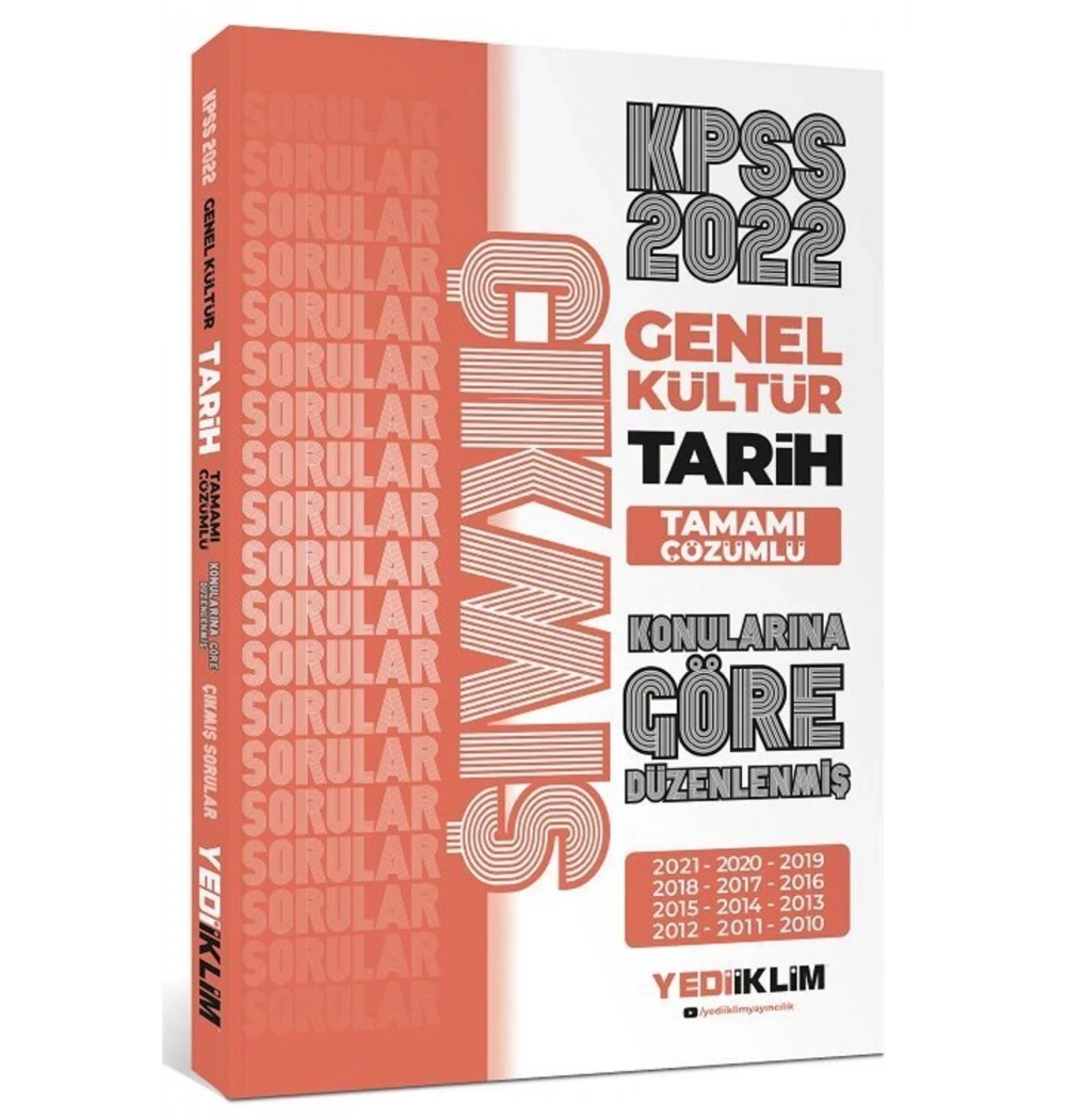 Kpss 2022 Gk Tarih Çözümlü Çıkmış Sorular