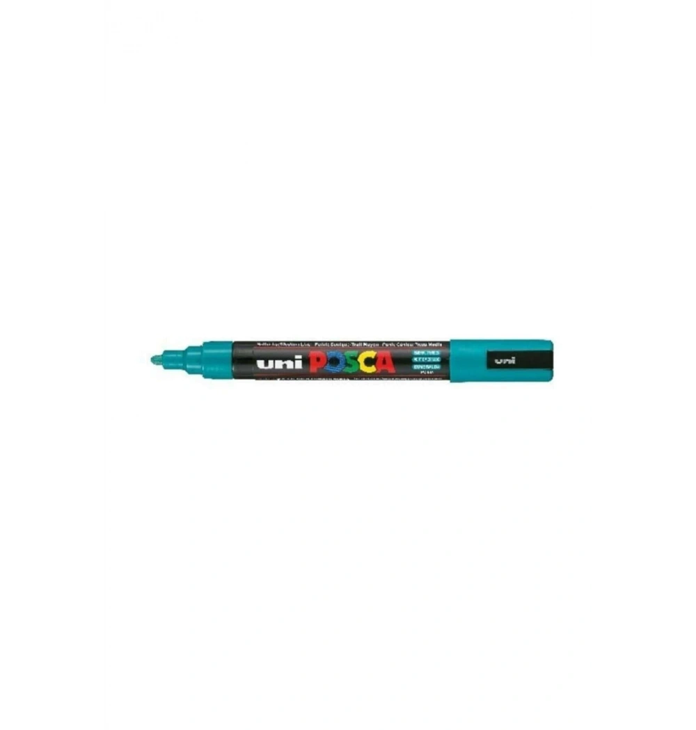 Uni Posca 1.8-2.5 Su Bazlı Poster Markörü Zümrütyeşili Pc-5M