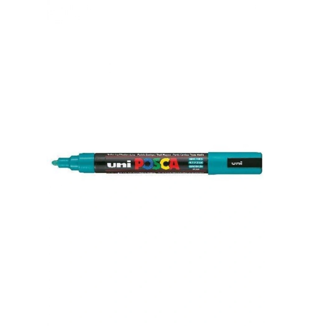 Uni Posca 1.8-2.5 Su Bazlı Poster Markörü Zümrütyeşili Pc-5M
