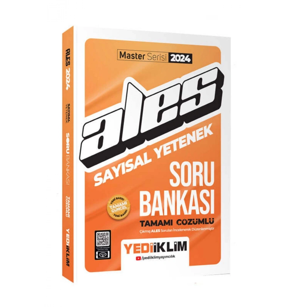 2024 Ales Sayısal Soru Bankası Master Seri  Yediiklim