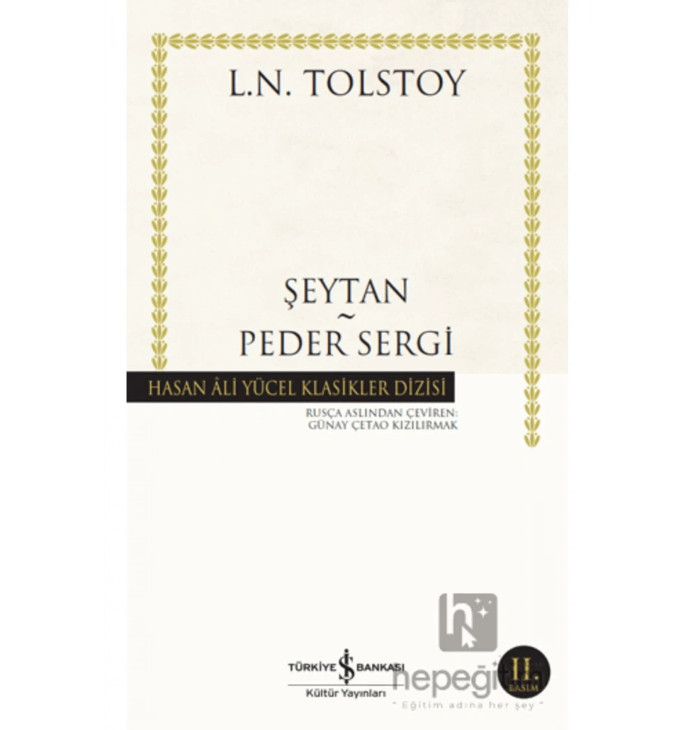 Şeytan Peder Sergi Tolstoy İş Bankası