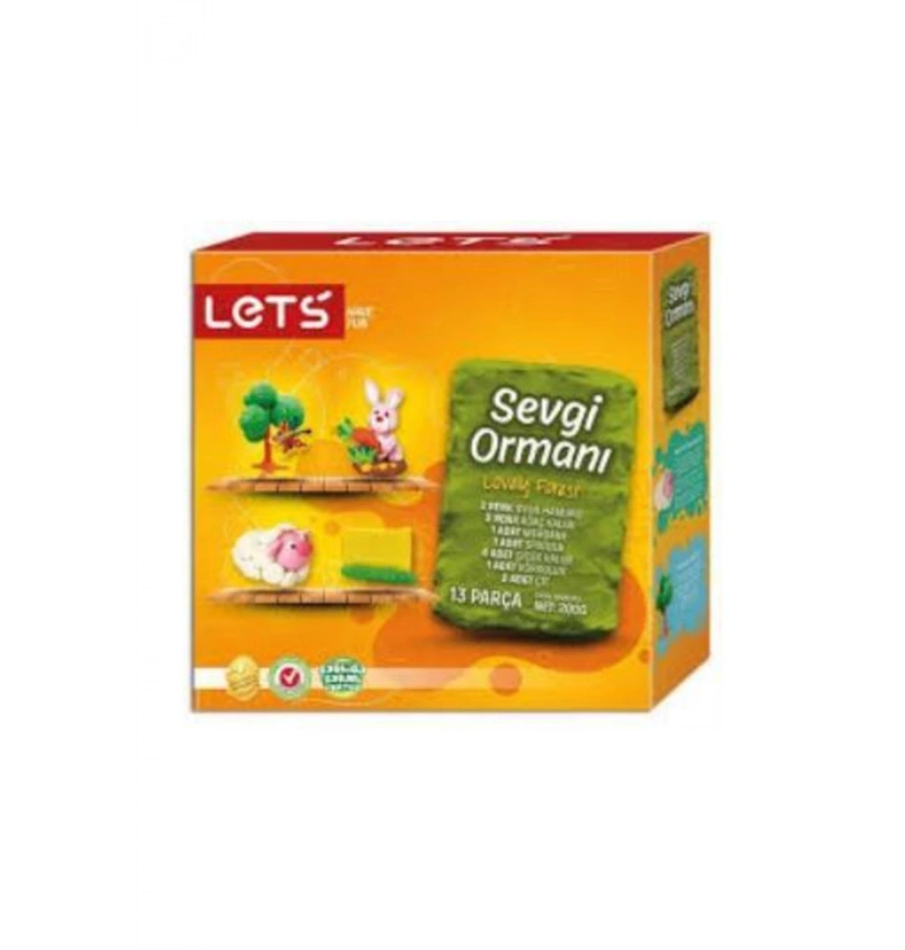 LetS Oyun Hamuru Sevgi Ormanı L8451