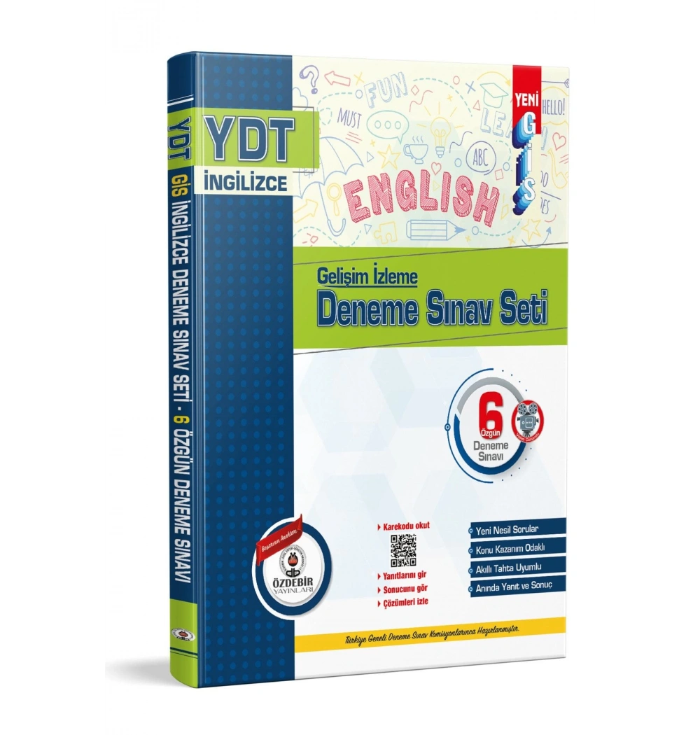 Özdebir Ydt İngilizce Gelişim İzleme Deneme Sınav Seti