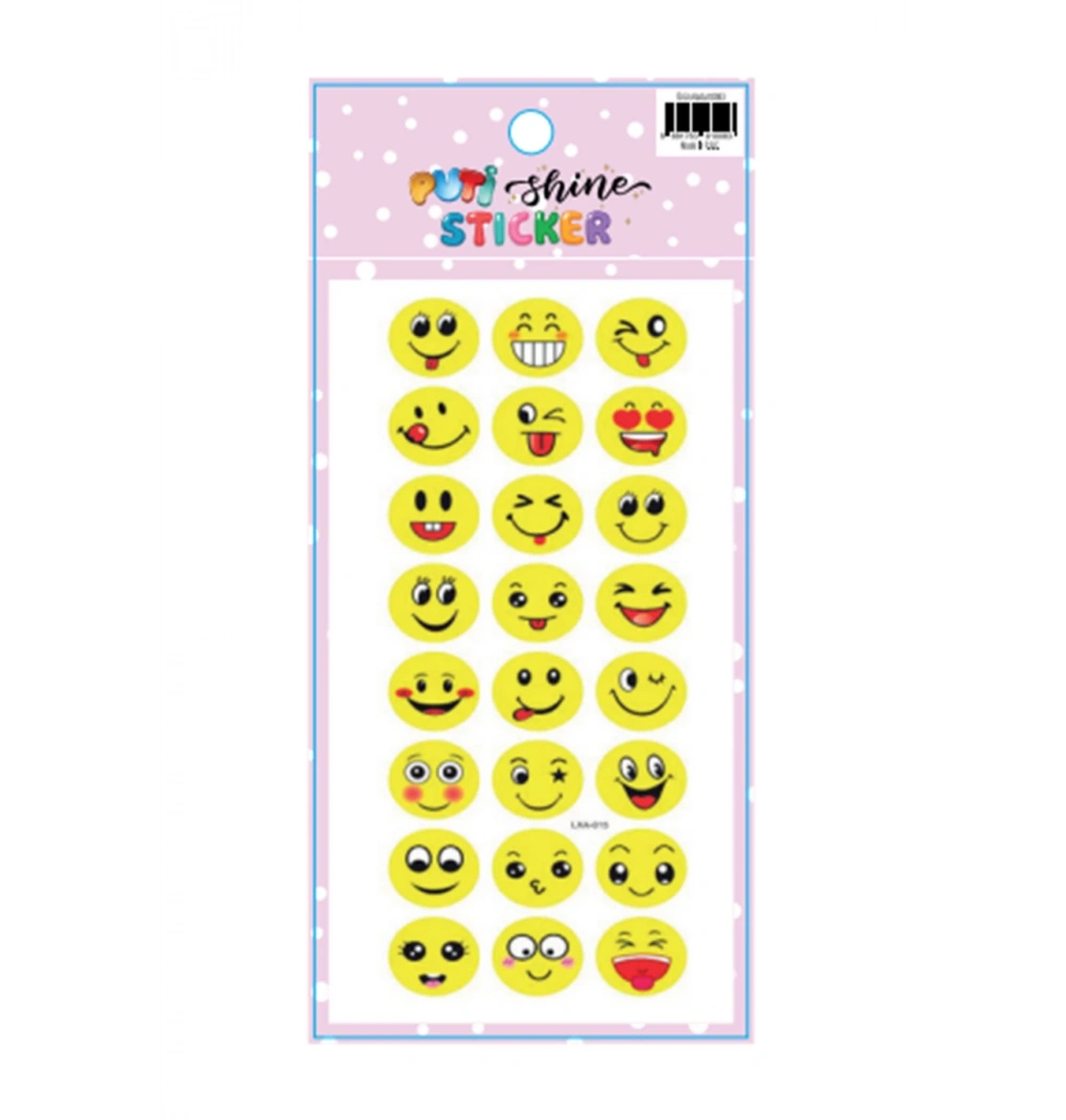Viva Puti Shıne Sticker Gülen Yüz 10083