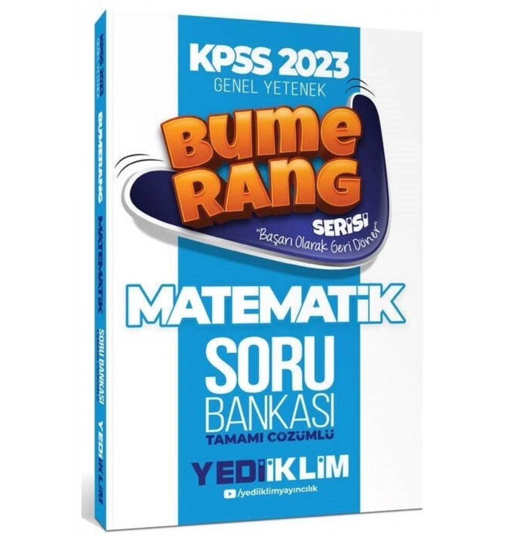 Kpss 2023 Gy Matematik Çözümlü Soru Bankası  Yediiklim