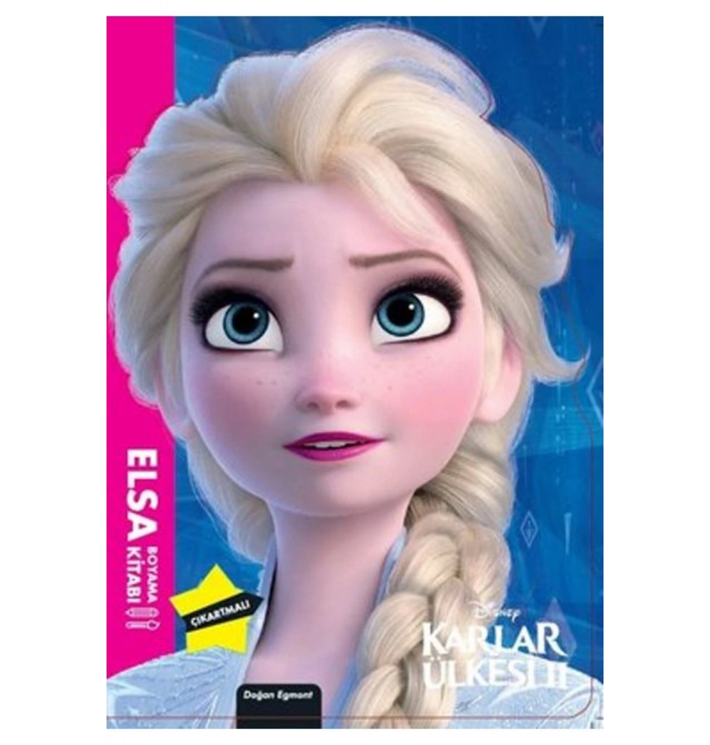 Karlar Ülkesi Elsa Boyama Kitabı Doğan Egmont