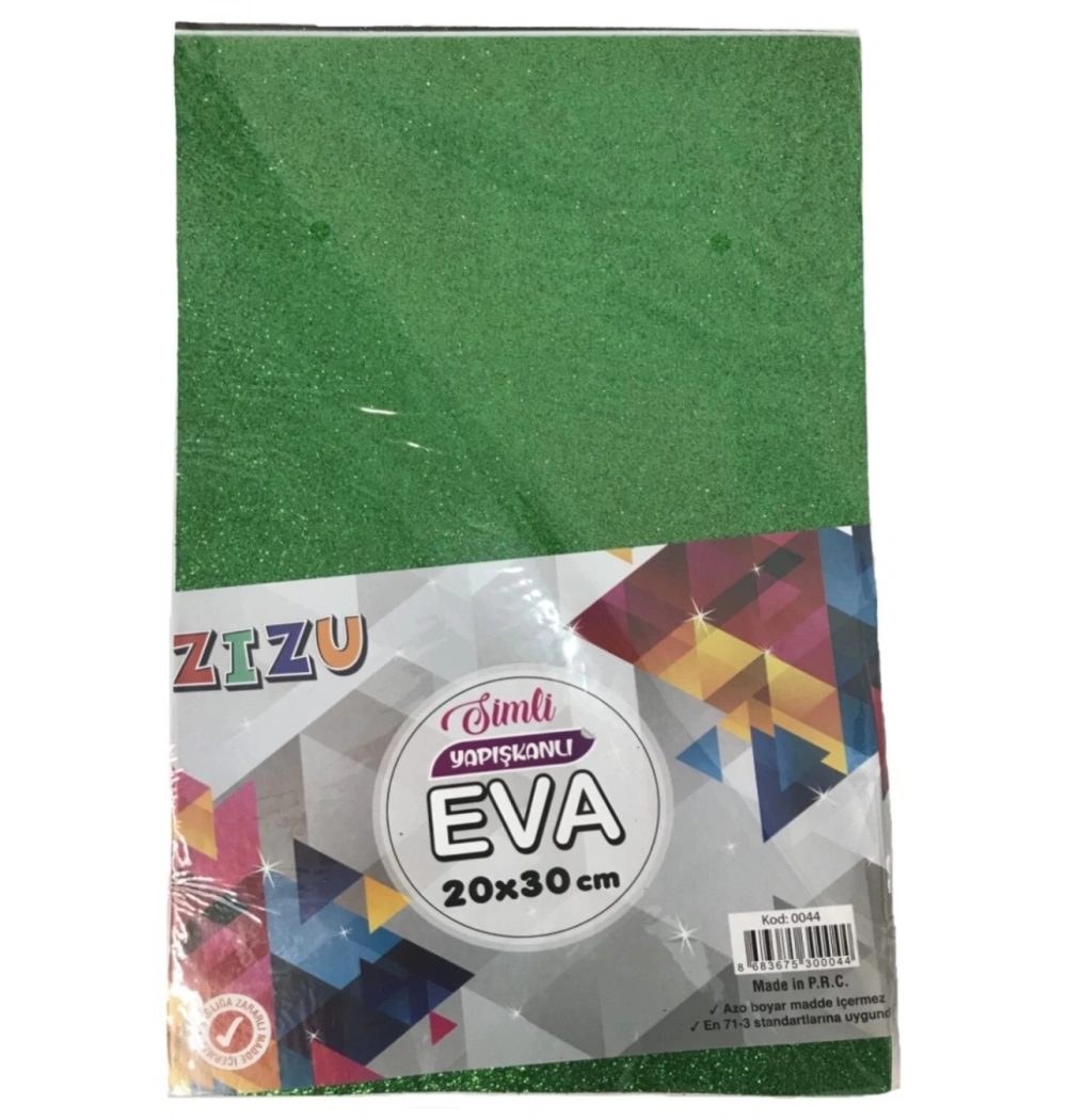 Zizu Eva Simli Yapışkanlı 20X30 10 Lu Kod:0044