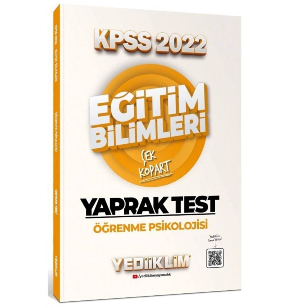 Kpss 2022 Eğitim Bilimleri Öğrenme Psikolojisi Yaprak Test Yediiklim