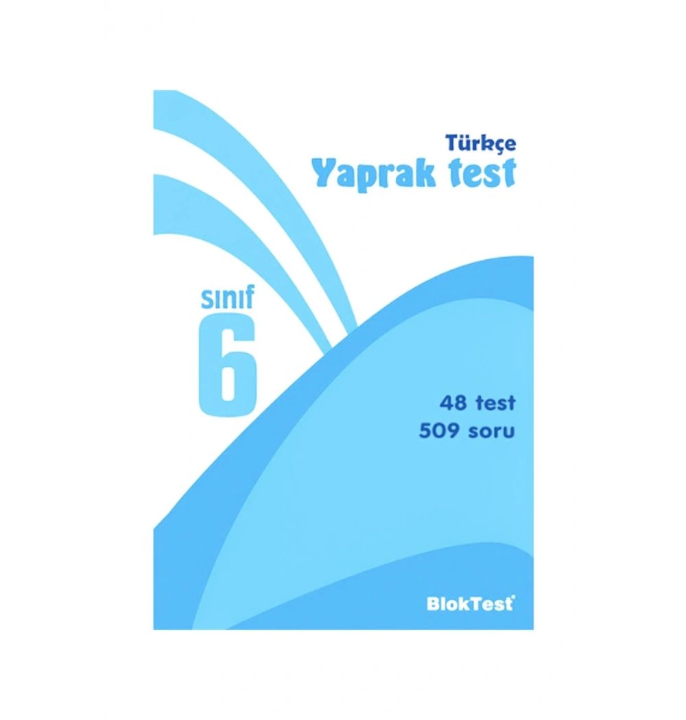 Bloktest 6.Sınıf Türkçe Yaprak Test