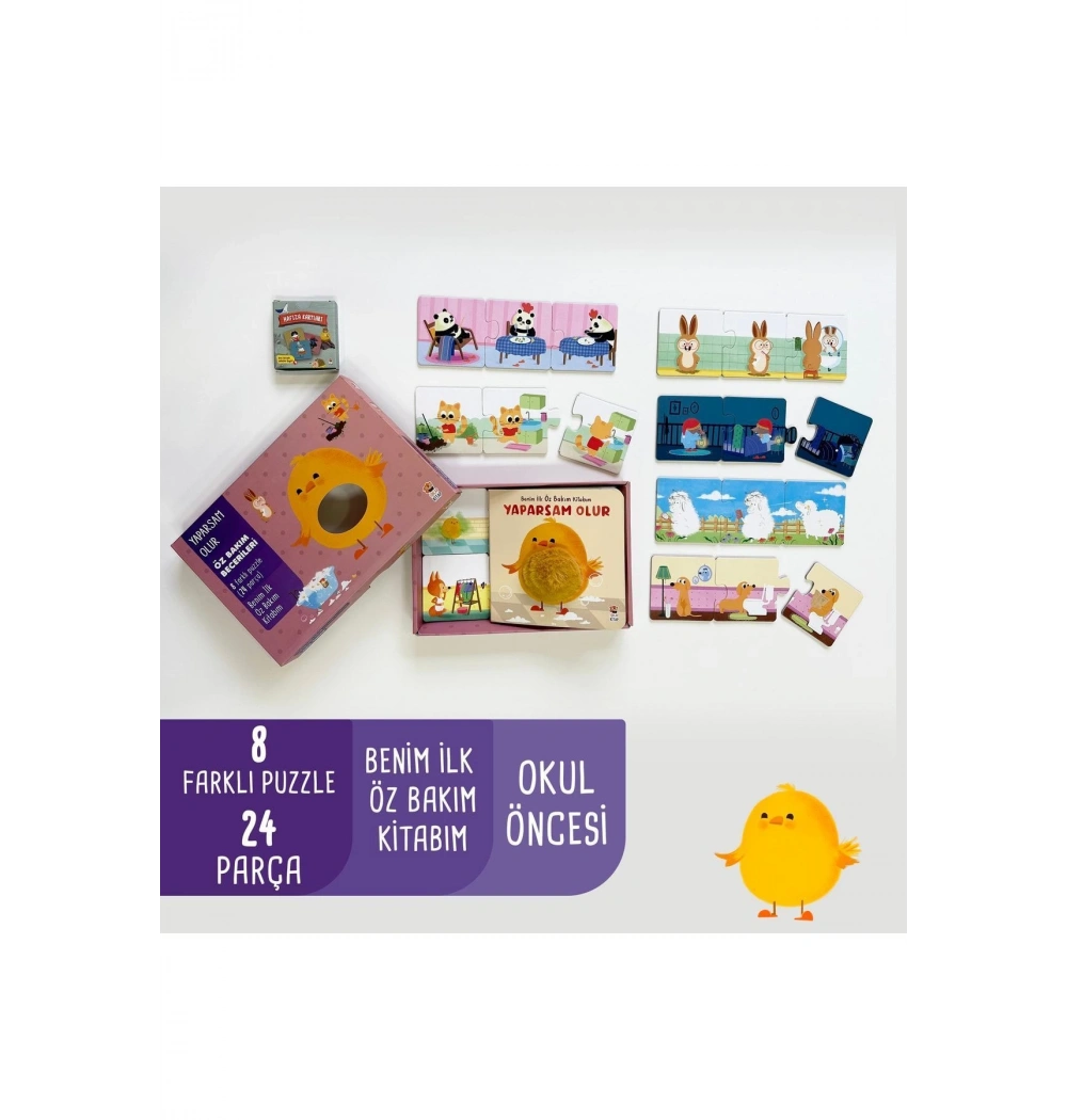 Öz Bakım Becerilerim Yaparsam Olur Set  Sincap Kitap