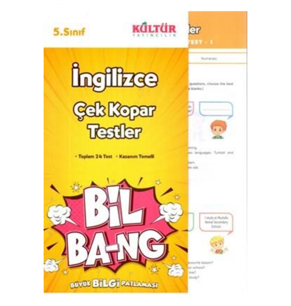 5.Sınıf İngilizce Bilbang Yaprak Test   Kültür