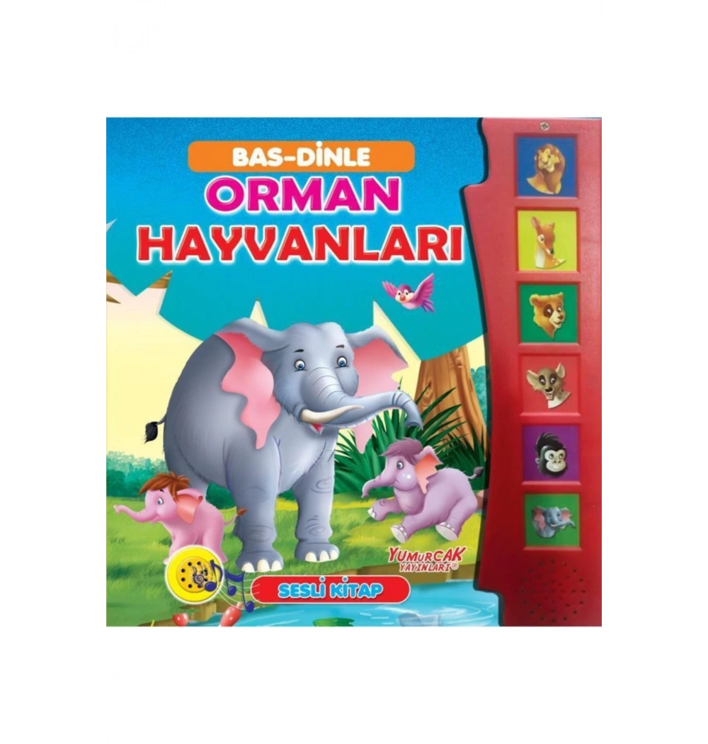 Bas Dinle Orman Hayvanları Sesli Kitap  Yumurcak