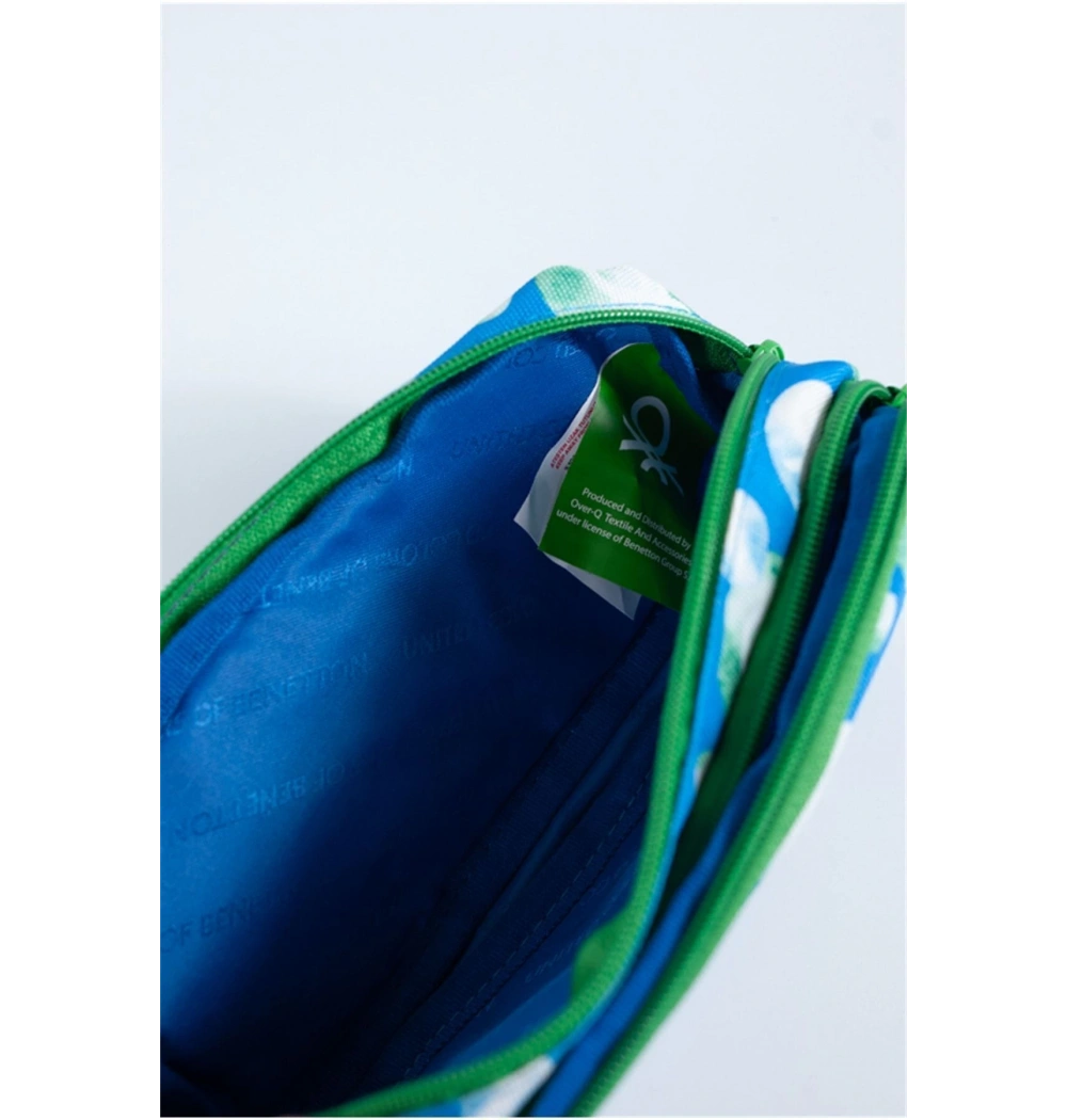 Benetton Çift Bölme Kalem  Çantası 76138 Özkara Çanta