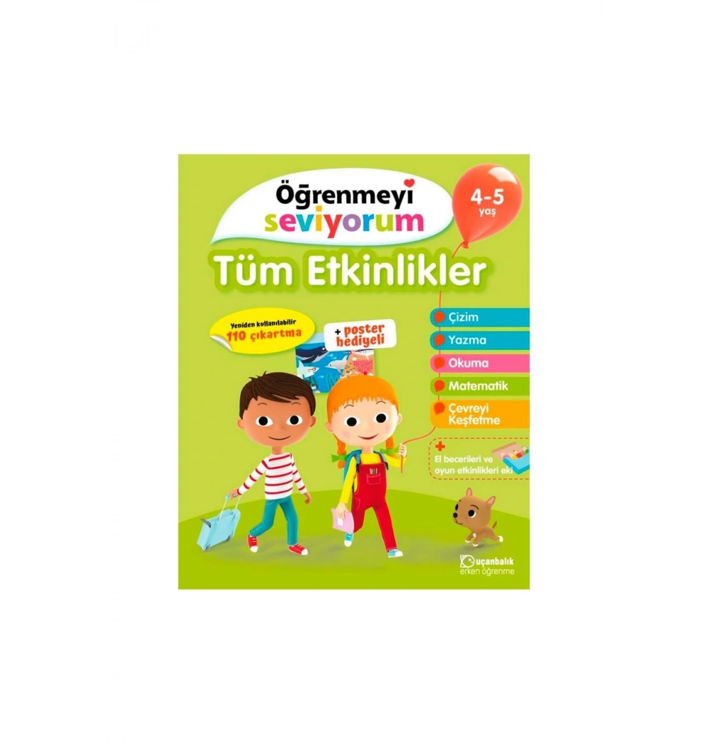 Öğrenmeyi Seviyorum Tüm Etkinlikler 4-5 Yaş Uçanbalık